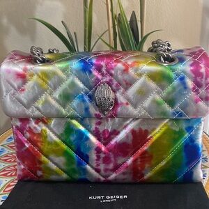 Kurt Geiger London Kensington X Tie Dye Shoulder Bag